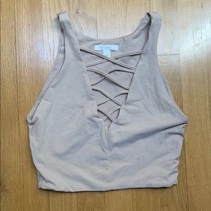 KOOKAI beige crop top
